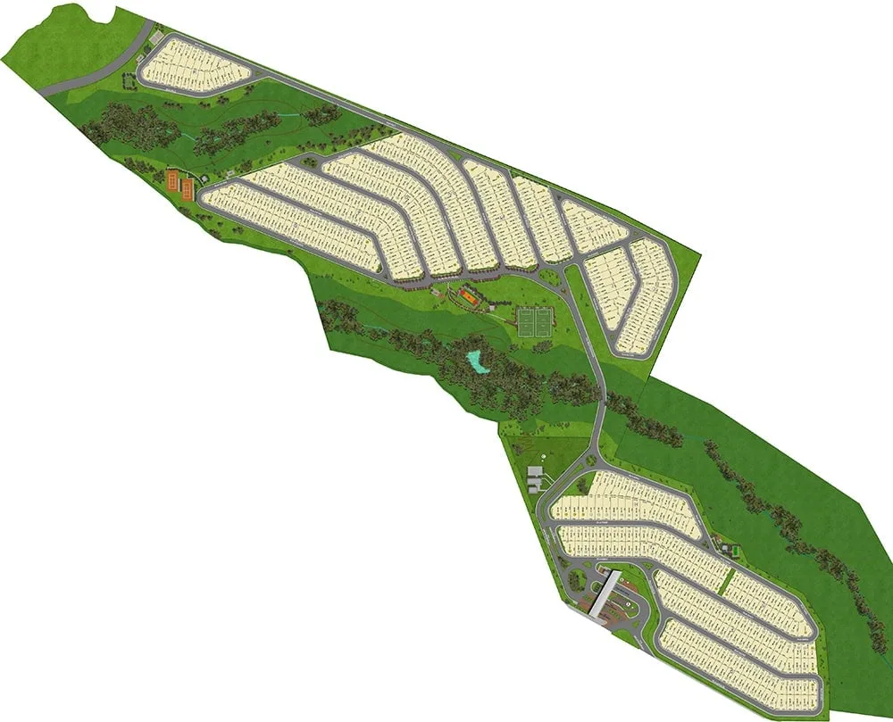 Implantação Jardins barcelona