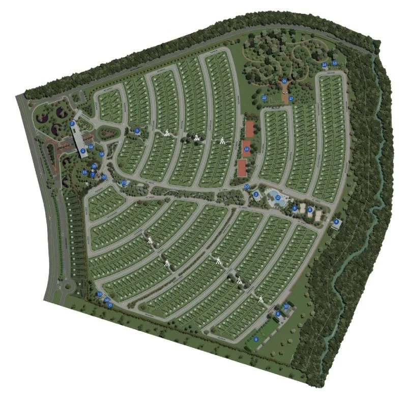 Implantação Jardins grecia