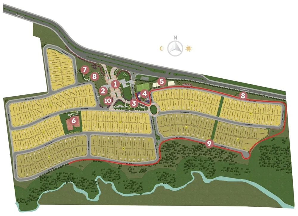 Implantação Jardins londres