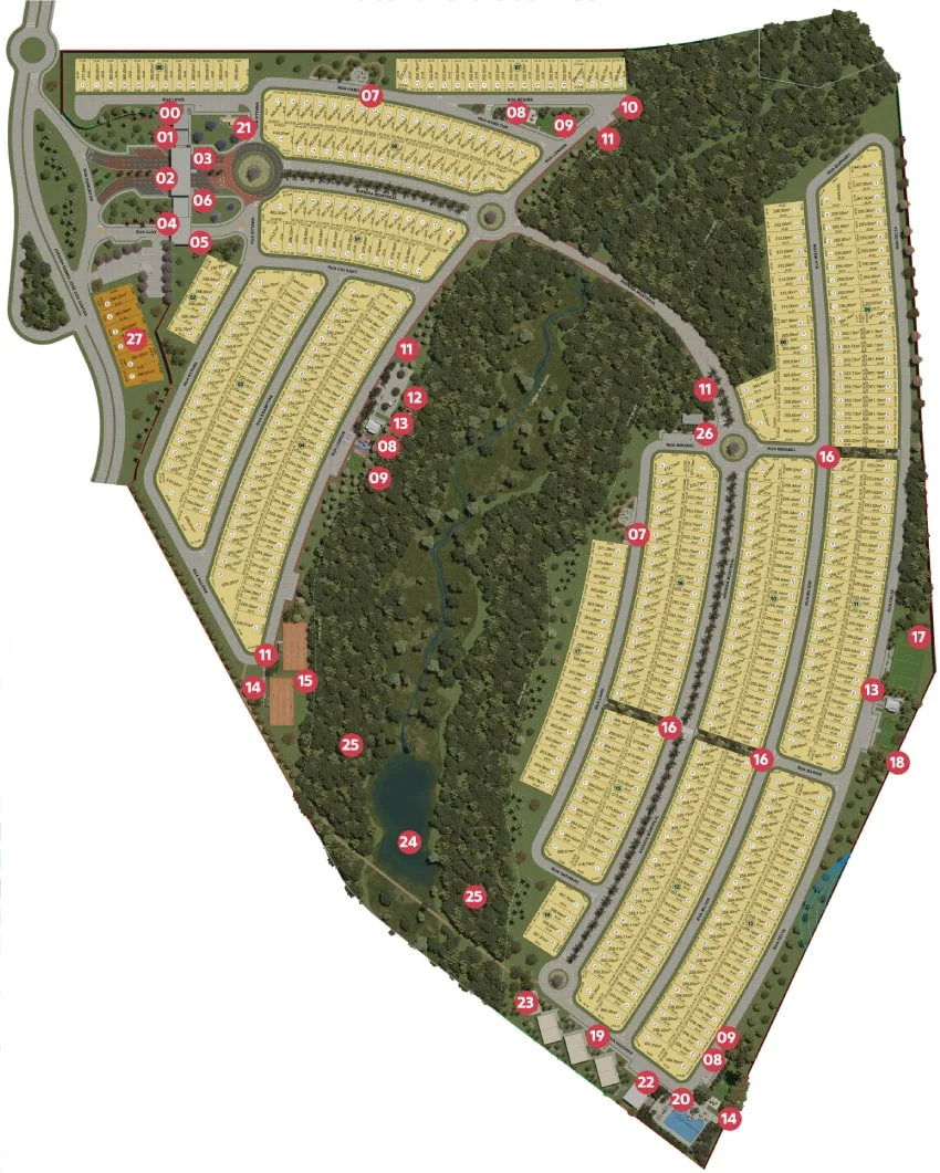 Implantação Jardins montreal