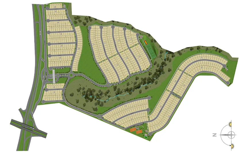 Implantação Jardins napoles