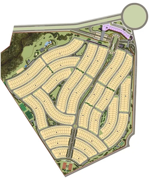 Implantação Jardins parma