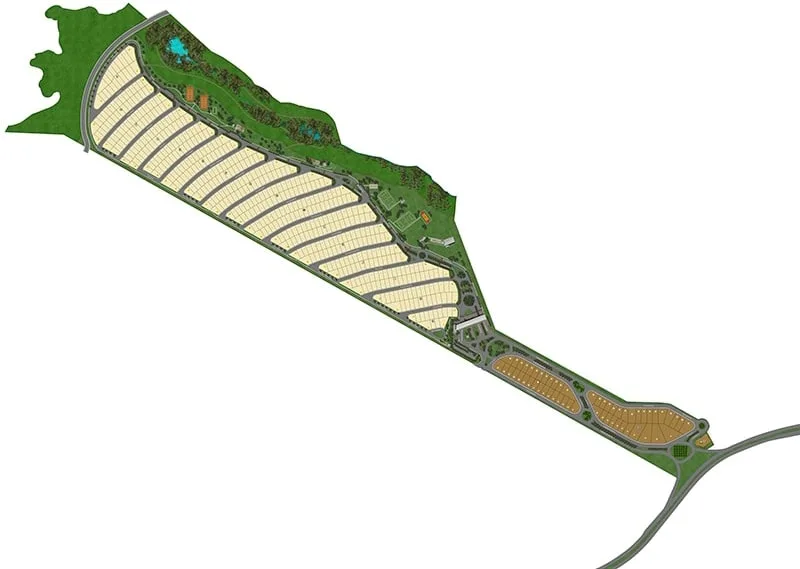 Implantação Jardins porto