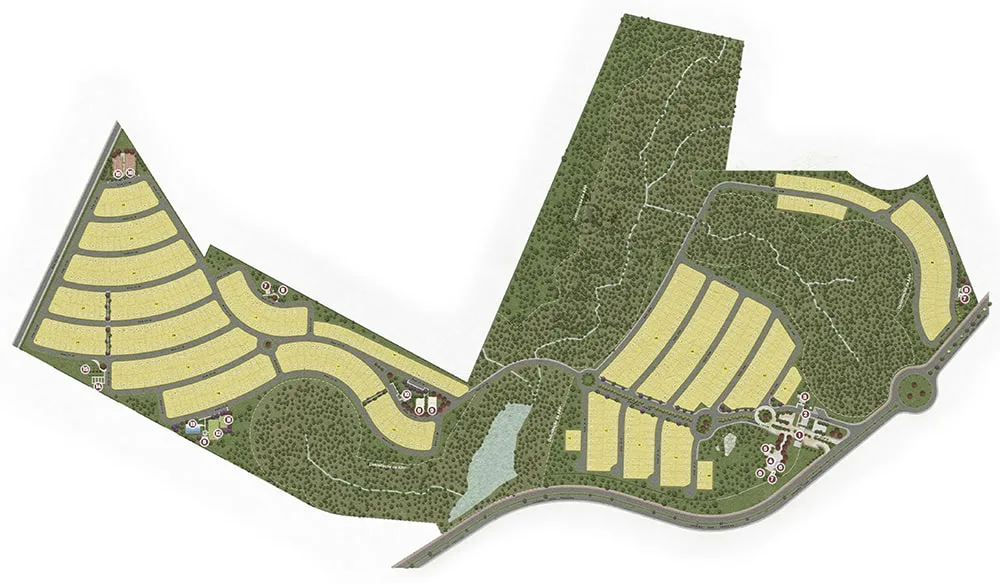 Implantação Jardins turim