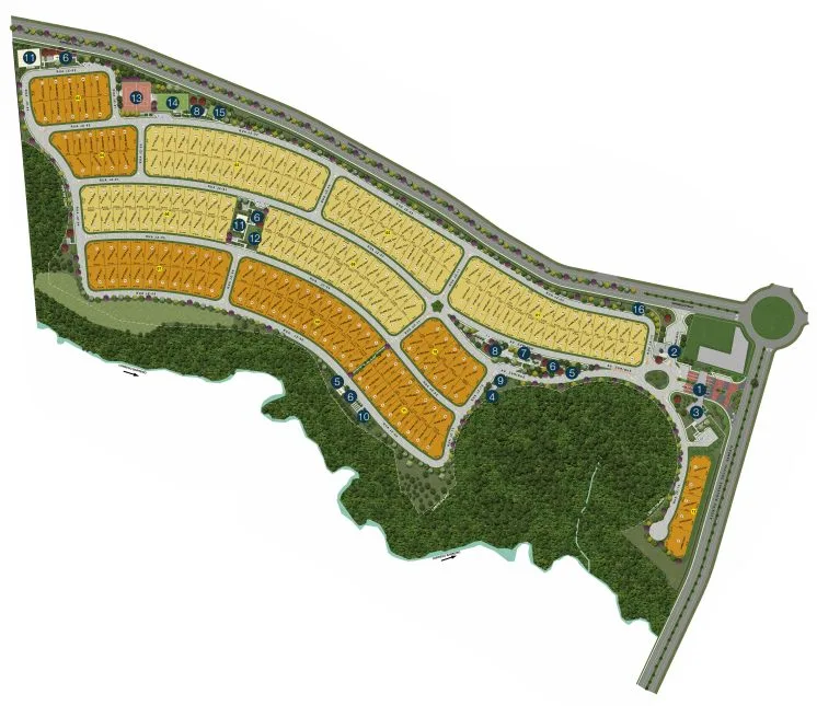 Implantação Jardins zurique