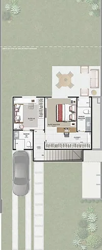 Casa Sobrado - 2 suítes - 121 m2