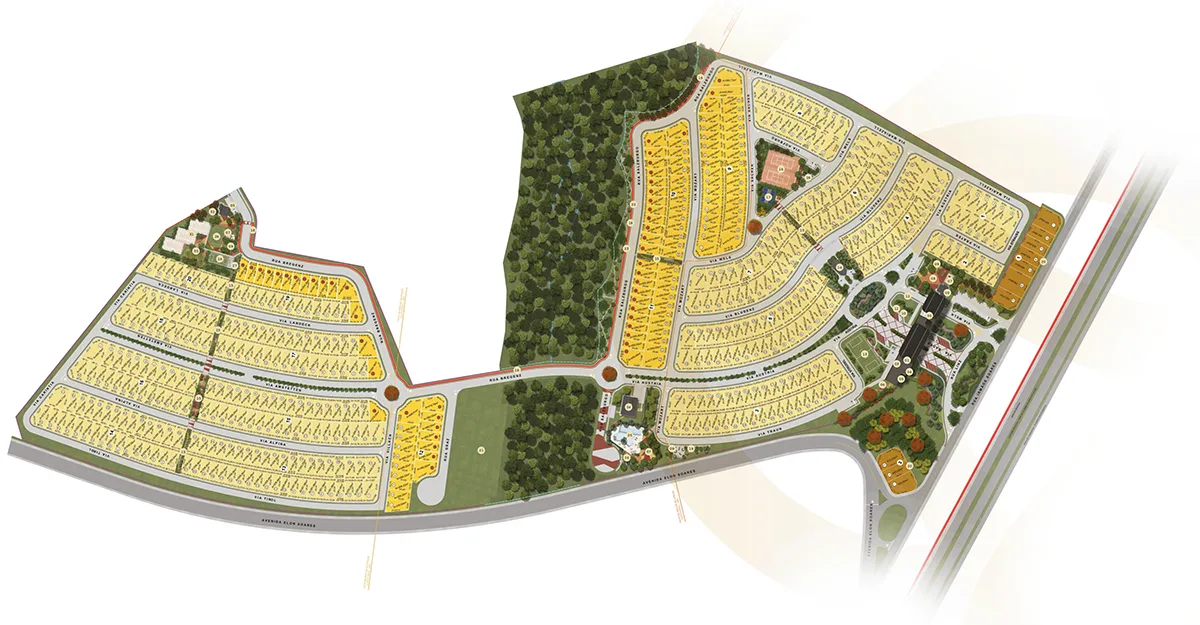 Implantação Jardins Áustria