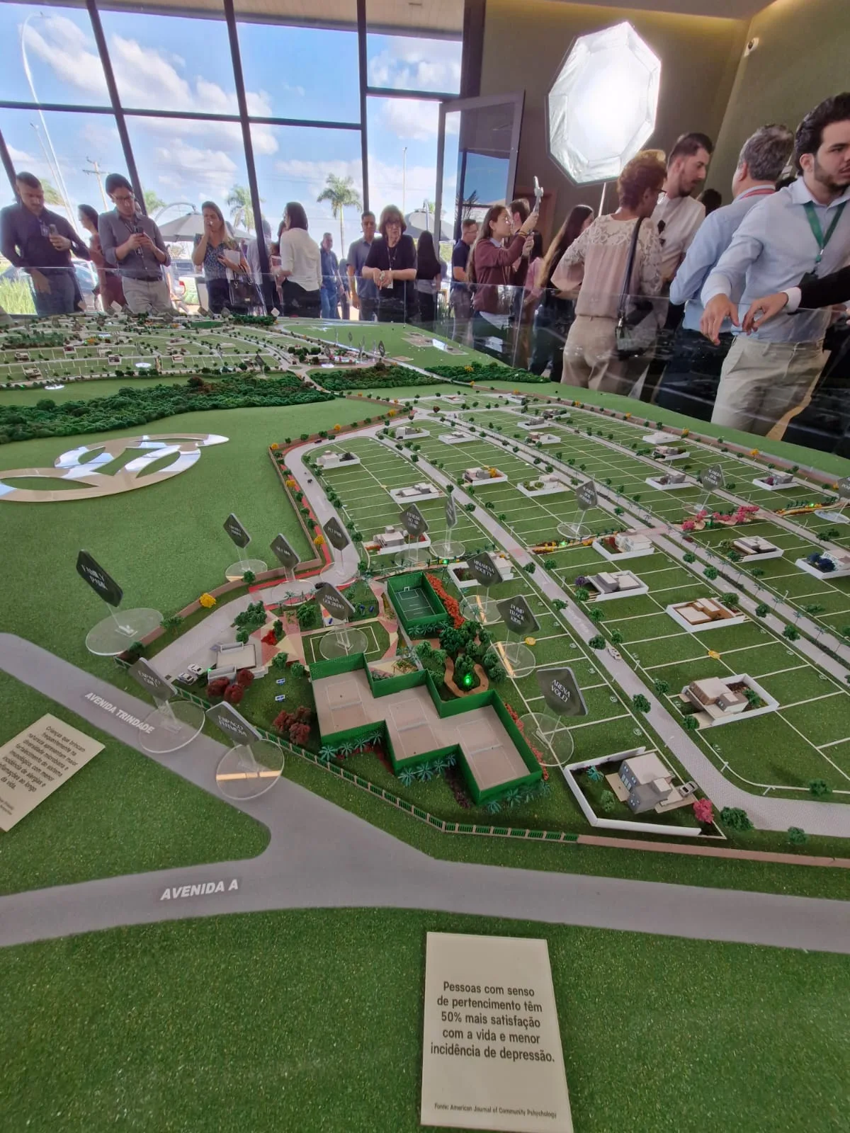 Jardins Áustria - Maquete